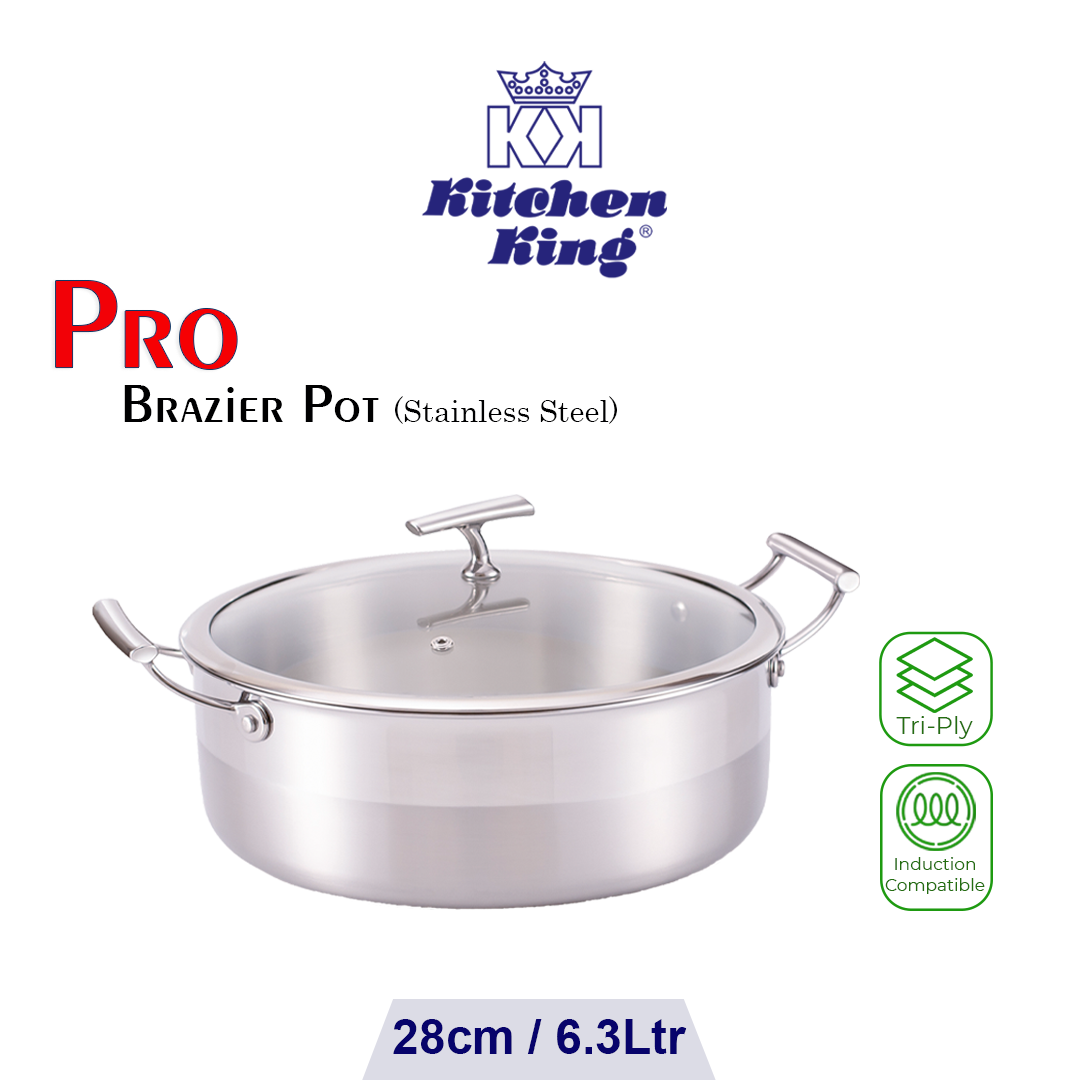 10. brazier pot pro 28cm 10. brazier pot pro 28cm