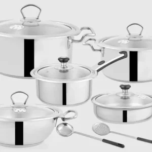 alpha stainless steel 12 piece premium cookware gift set in pakistan (1)