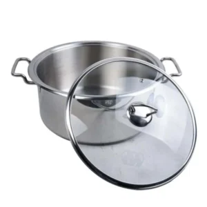 Alpha SS Double Bottom Casserole Cooking Pot
