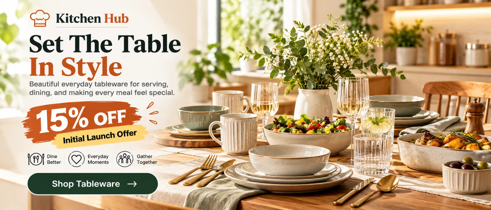 Shop Tableware at KitchenHub